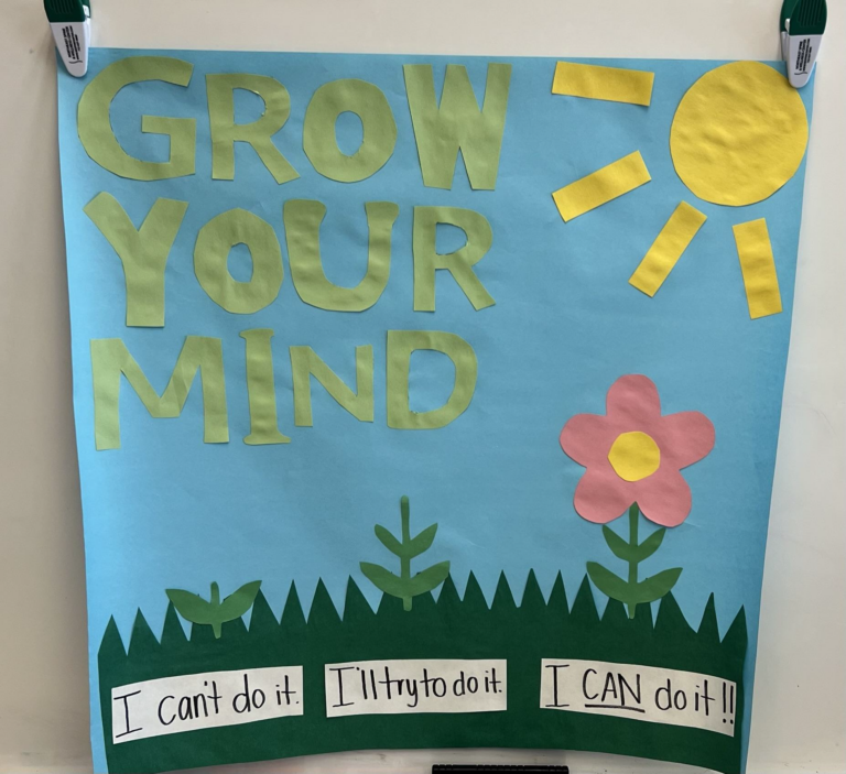 Carteret Elementary's Growth Mindset Month - Wellspring