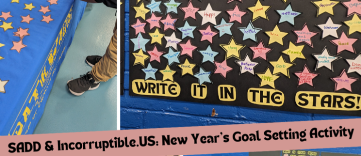 Write It In The Stars: A New Year’s Cafeteria Activity