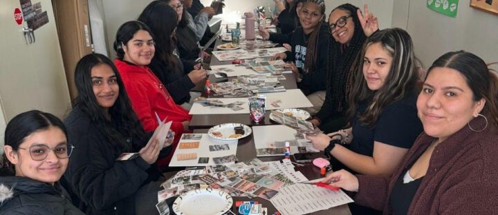Girl Talk Brought in the New Year by Hosting a Vision Board Party