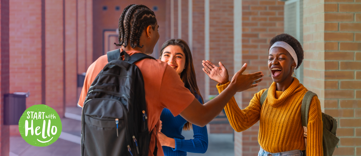 Start With Hello Week at Carteret Junior High School